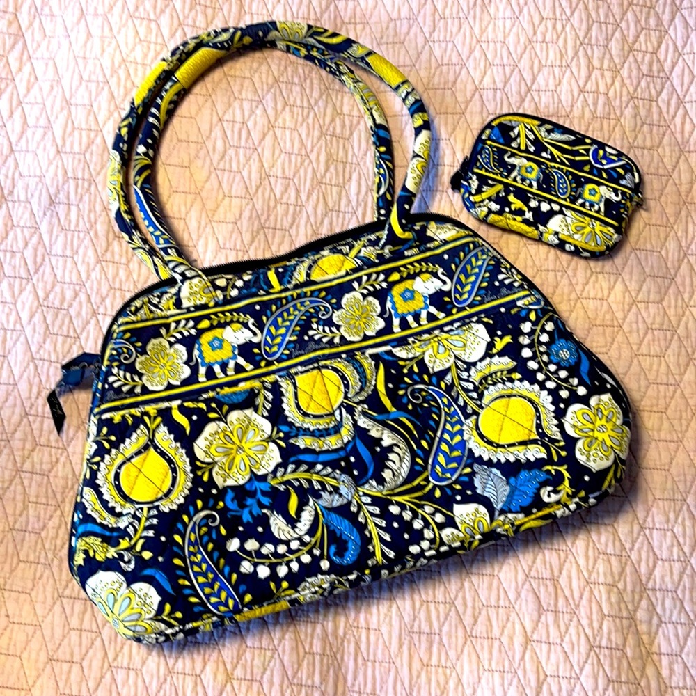 Vera Bradley Ellie Bag & Pouch Set
